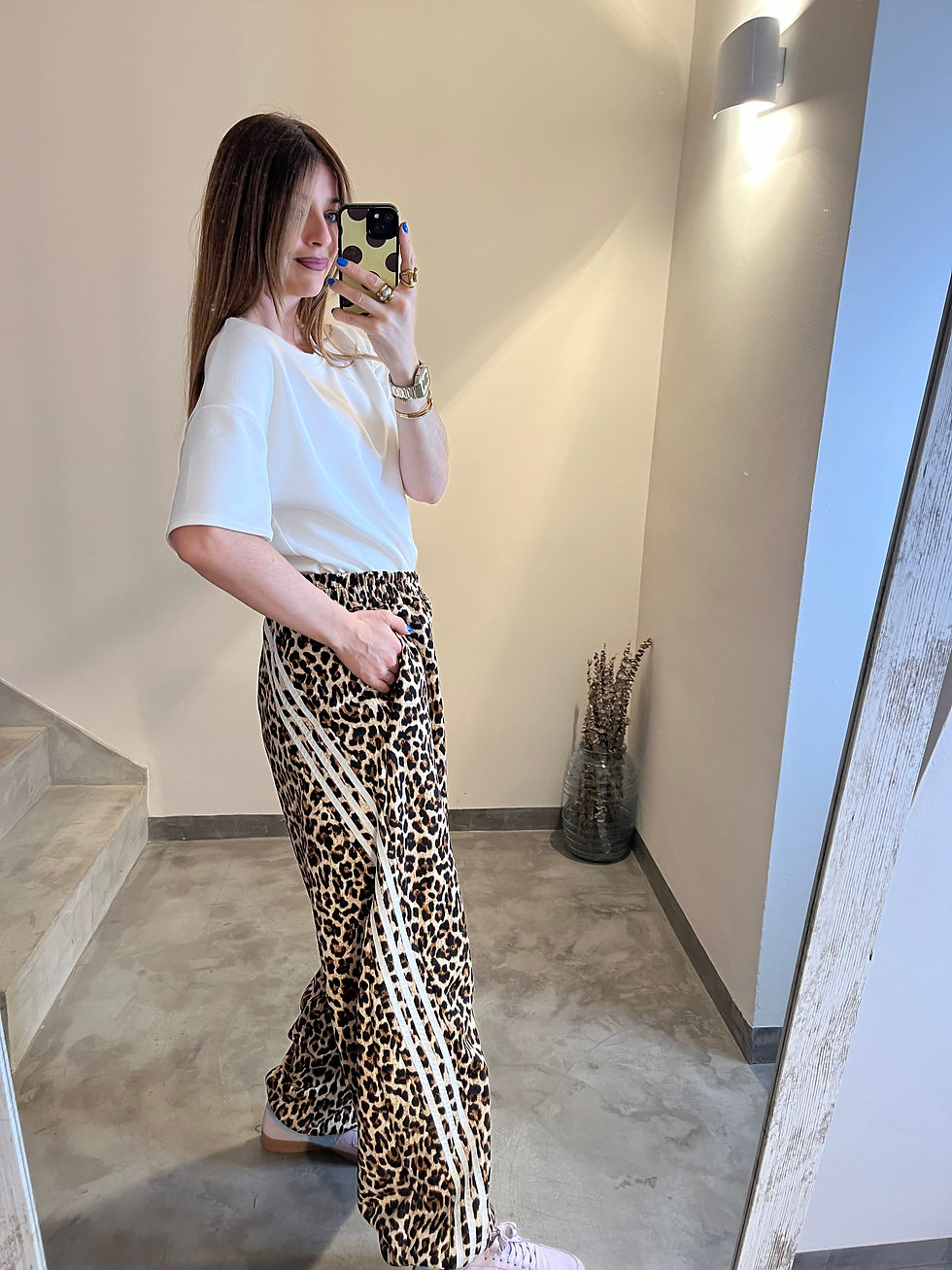 Miniatura: Pantalón oversize print