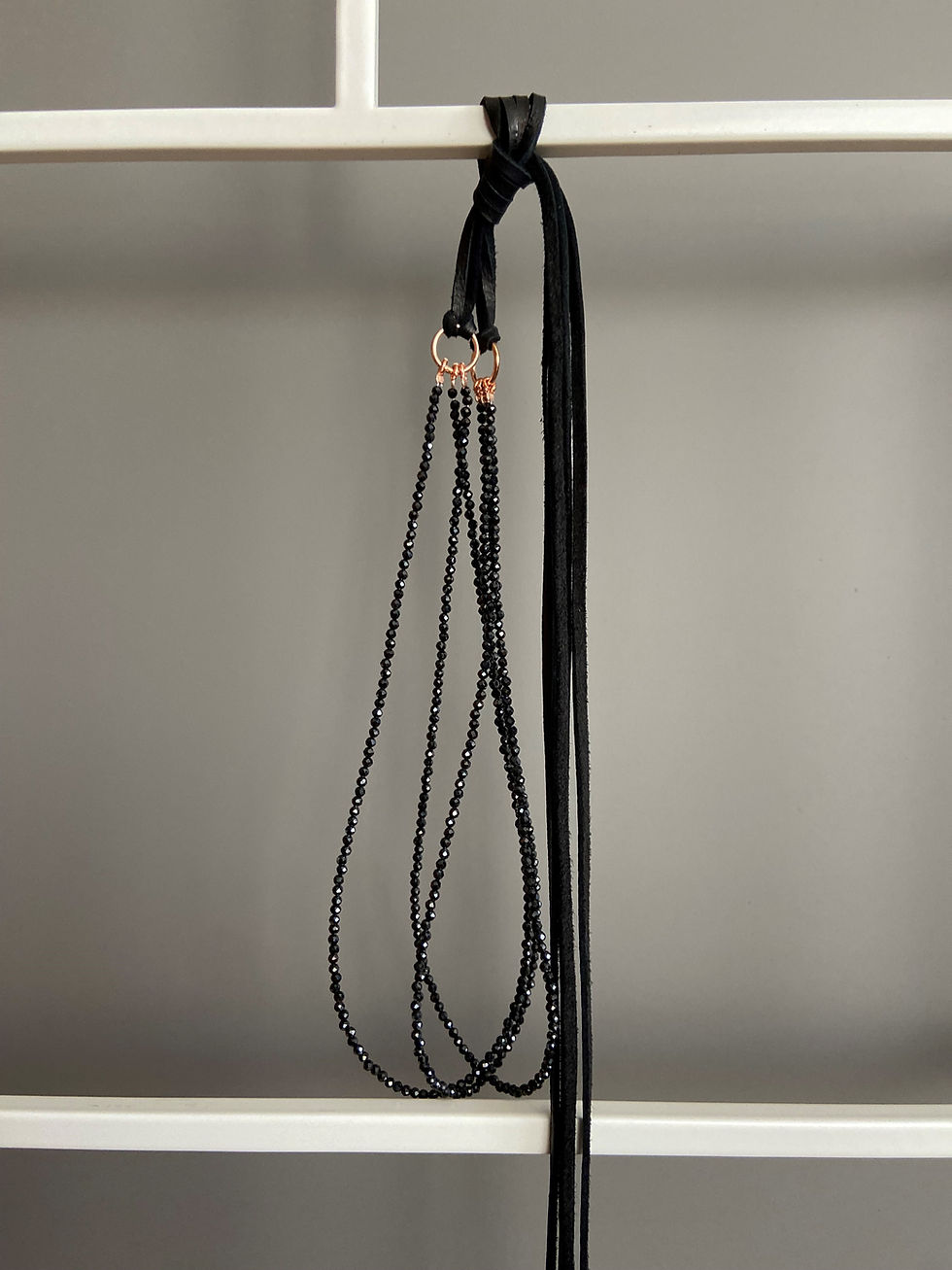 3 in 1 Choker /Bracciale / Collana nero