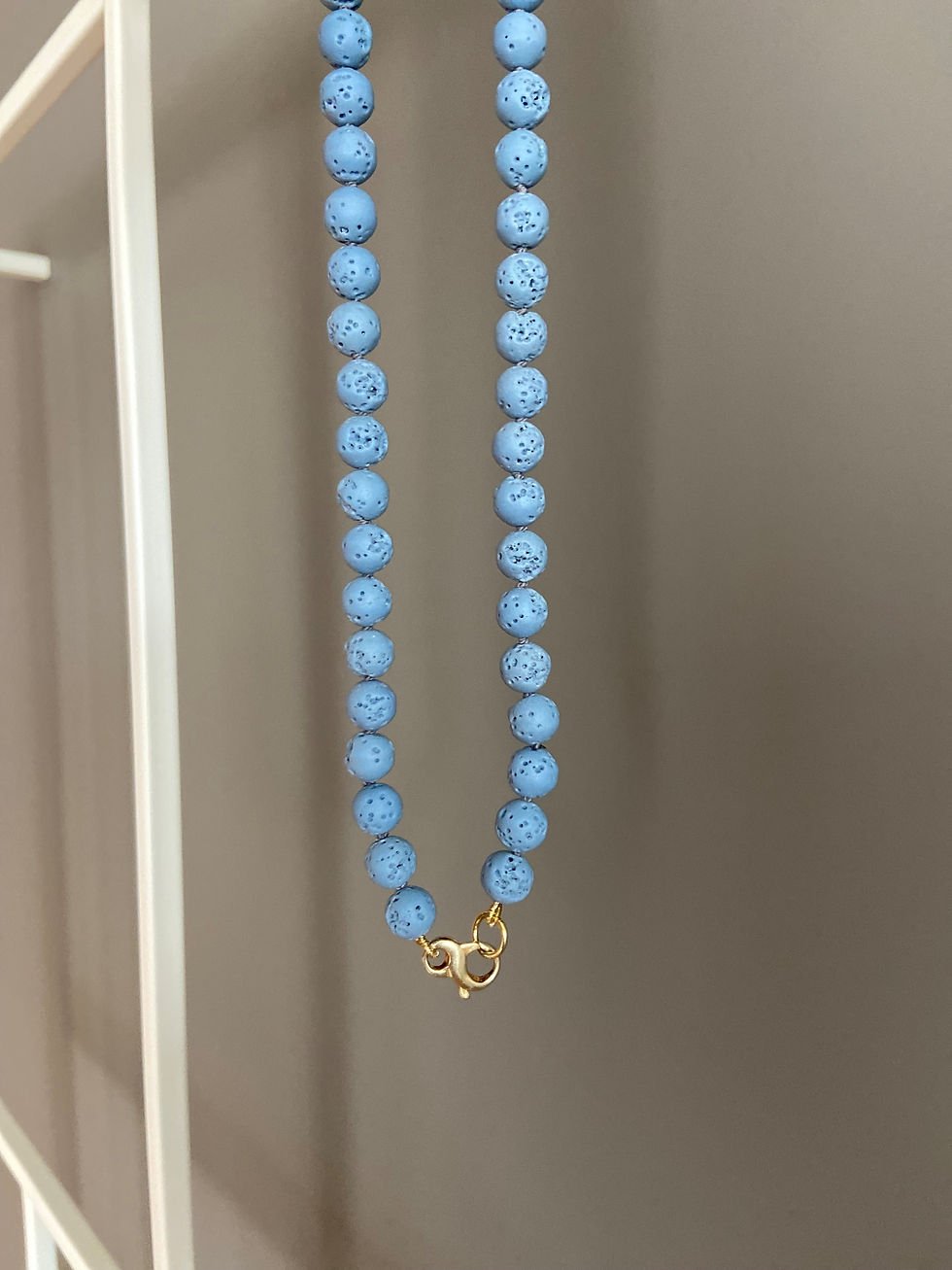 Miniatura: Collana Happiness azzurro polvere