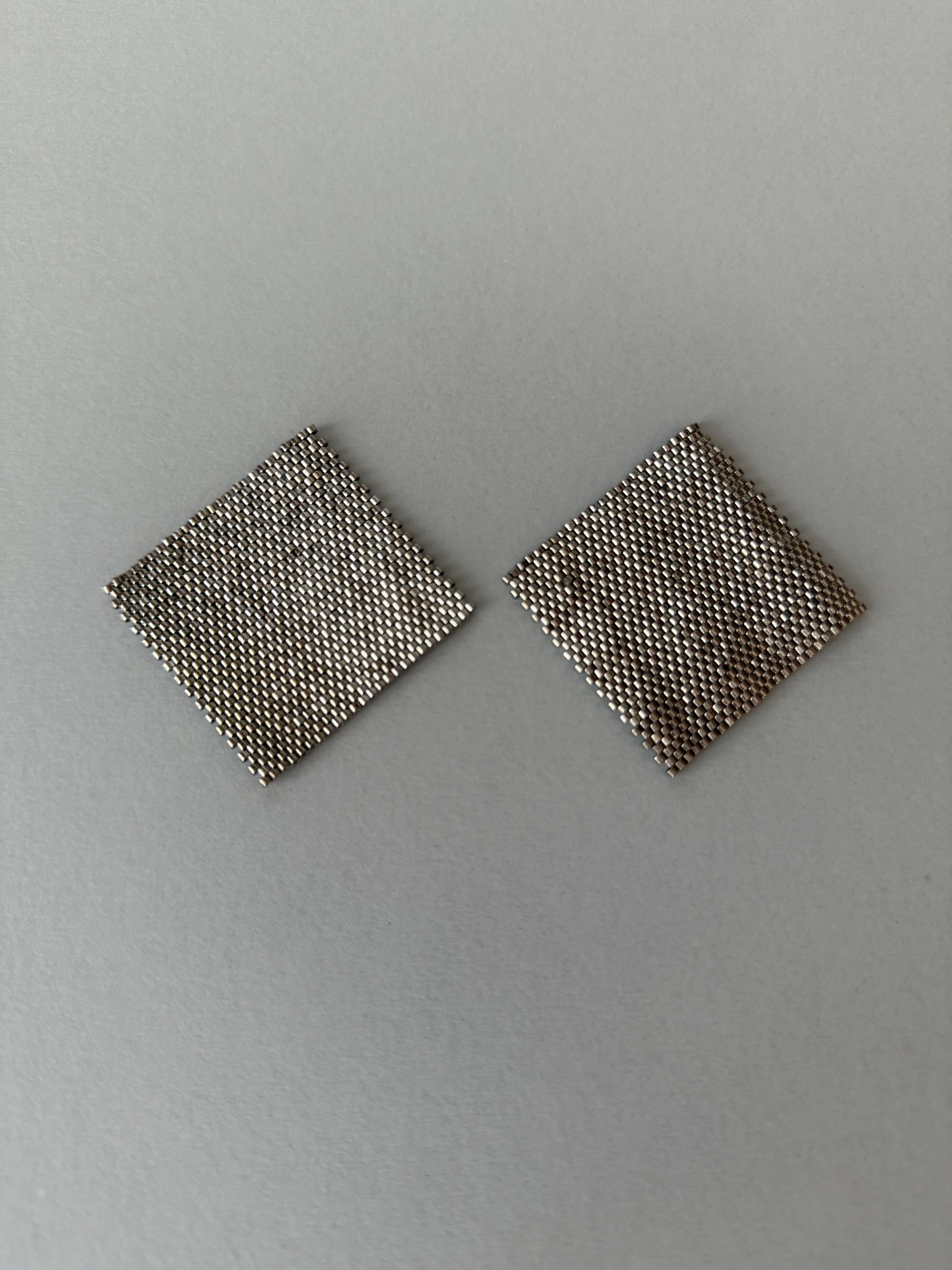 Orecchini Tokyo argento rodiato