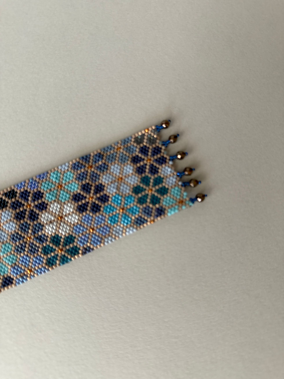 Miniatura: Braccialetto Tokyo Fiori multi azzurro/blu