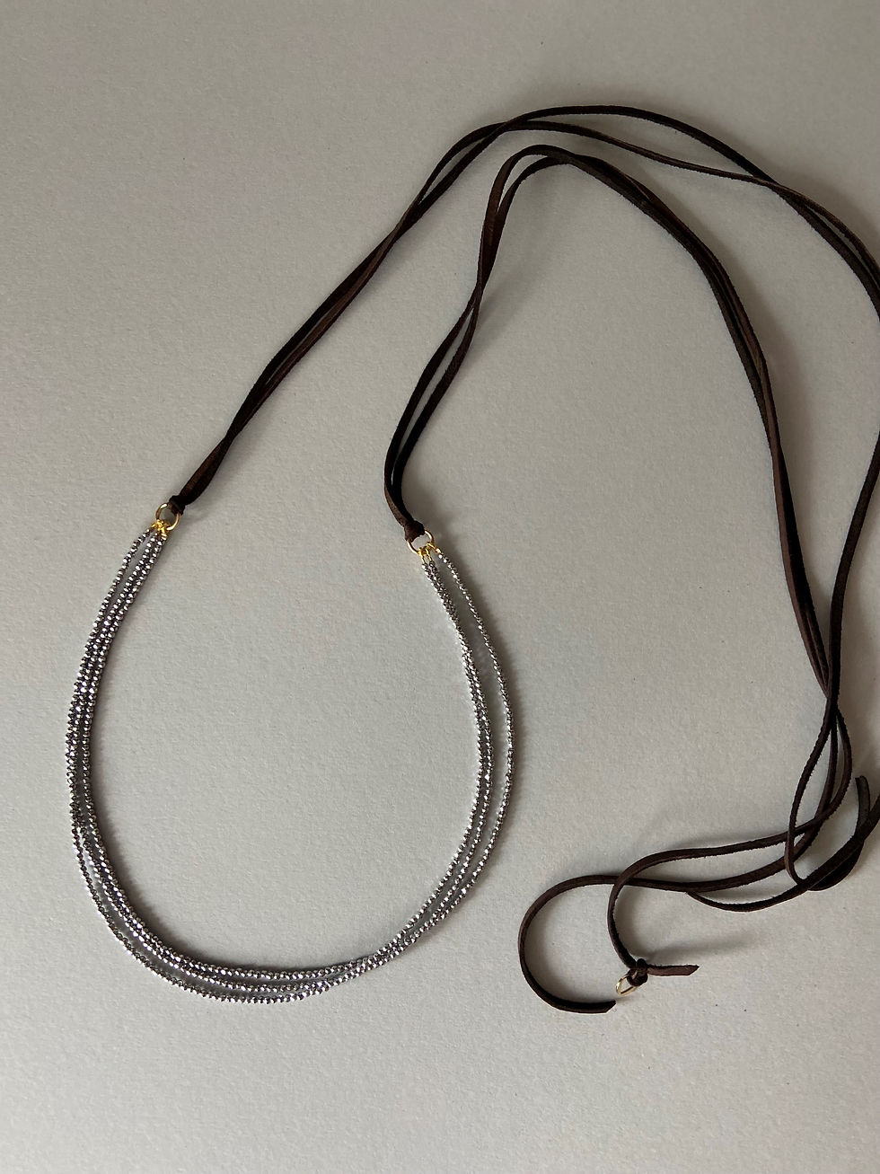 Miniatura: 3 in 1 Choker / Bracciale / Cintura argento