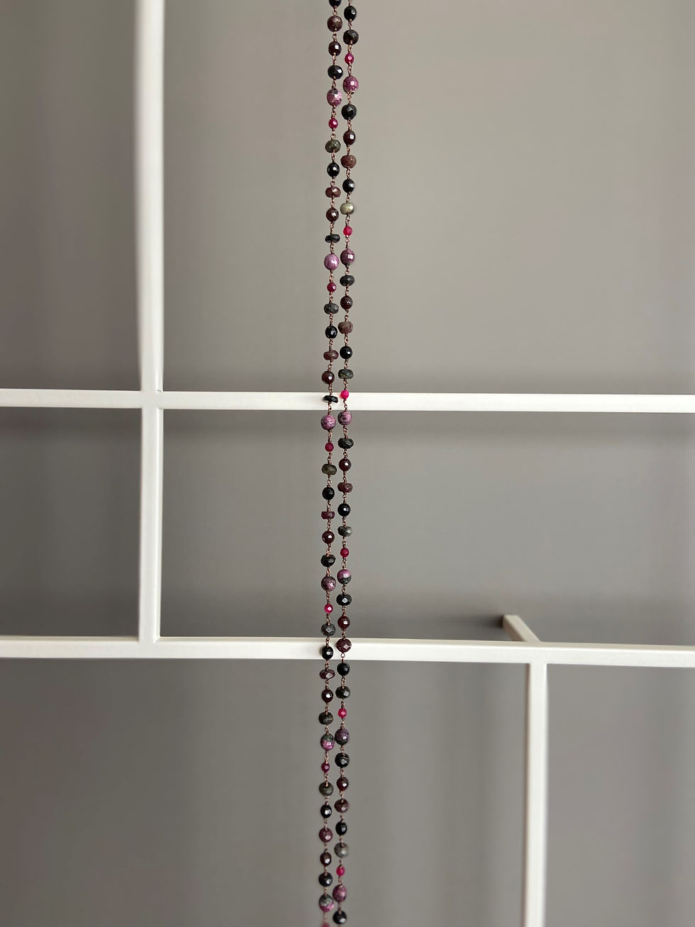 Miniatura: Collana Dorota nero bordeaux