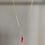 Miniatura: Collana media cornino rosso