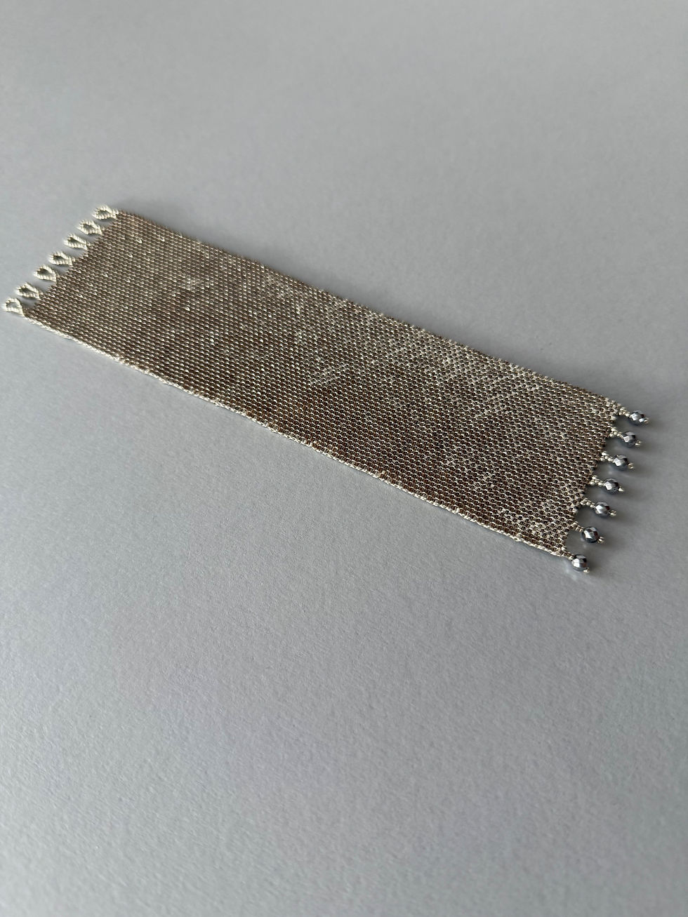 Miniatura: Braccialetto Tokyo argento chiaro altezza 5 cm
