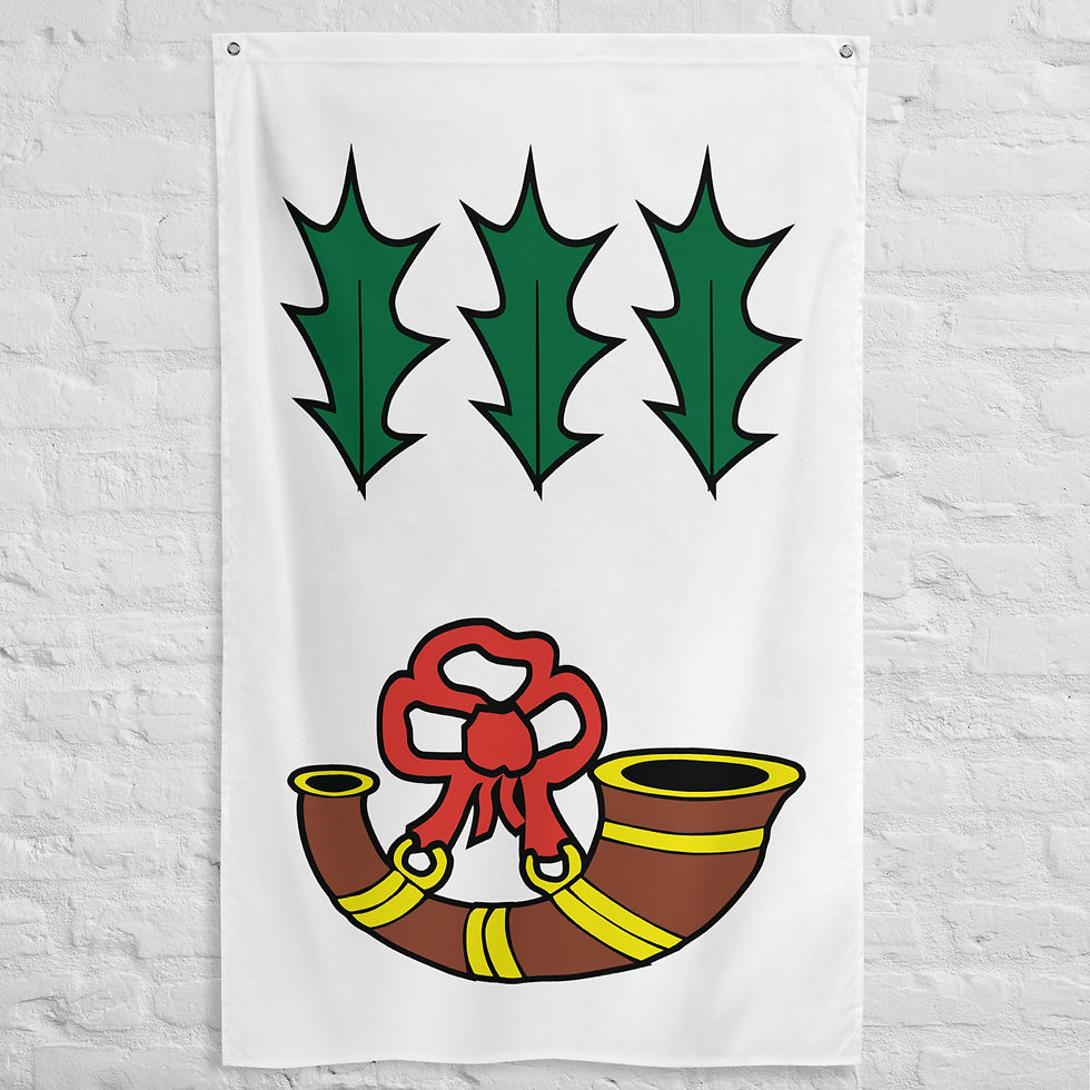 Thumbnail: Burnett Heraldry Banner Flag