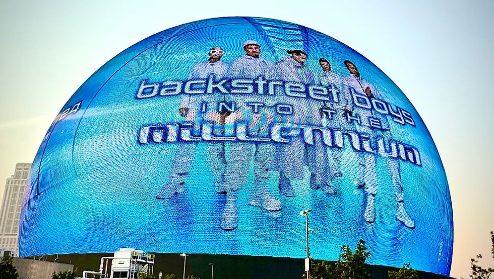 Backstreet Boys im Sphere in  Las Vegas - ein Konzert wie aus einer anderen Welt