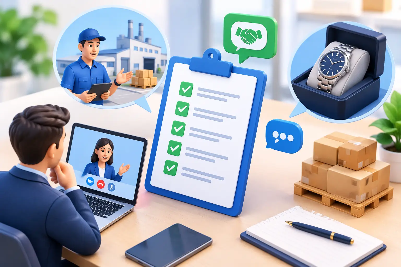 Watch Supplier Communication Checklist for Buyers