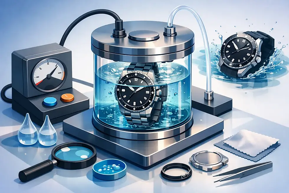 Water Resistance Testing for Watches Explained