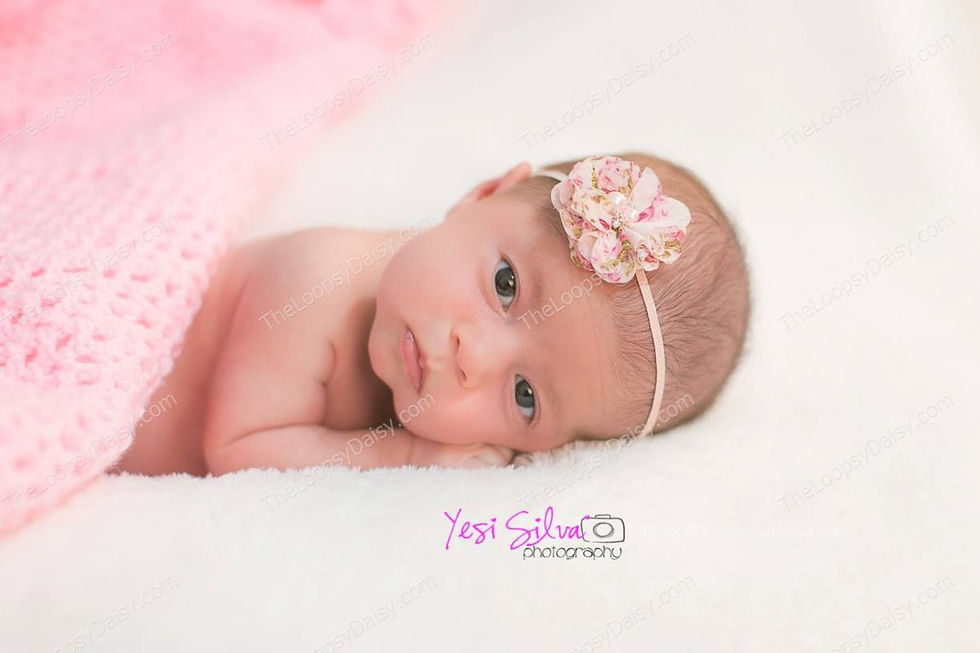 Simply Sweet Headband in Pink Floral