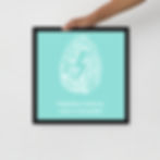 Miniatura: Poster com moldura "o teu poder"