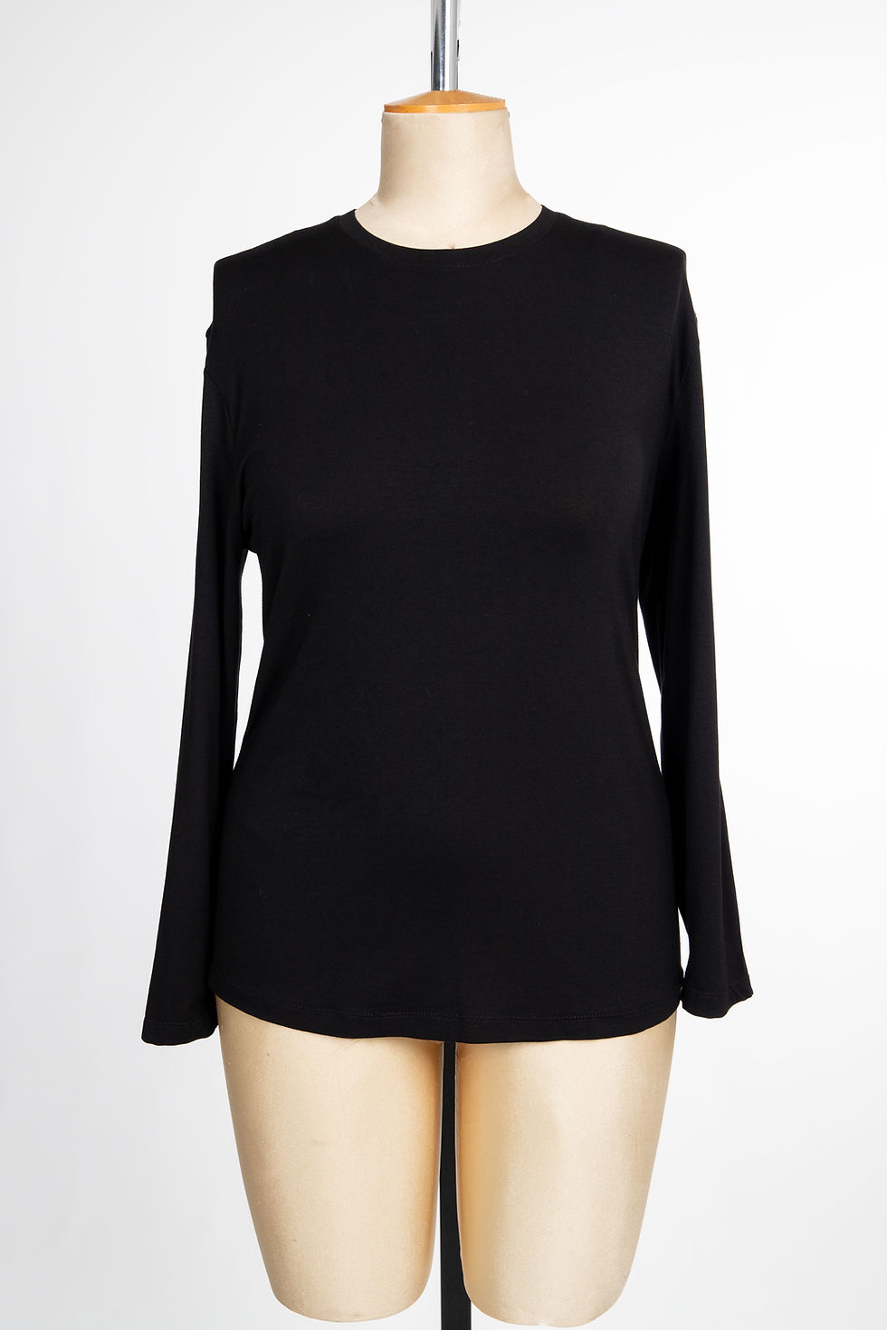 Longsleeve Round Neck Top, Lenzing Modal