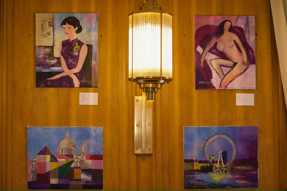 Artwork by Li Muyao. Photo by Hannah