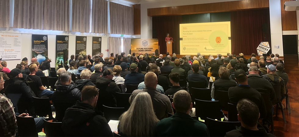 Approximately 200 attendees were on hand at Mānuka Orchard’s Open Day in Paengaroa, July 24, to get insight into the honey facility’s offerings as well as take in various expert presentations.