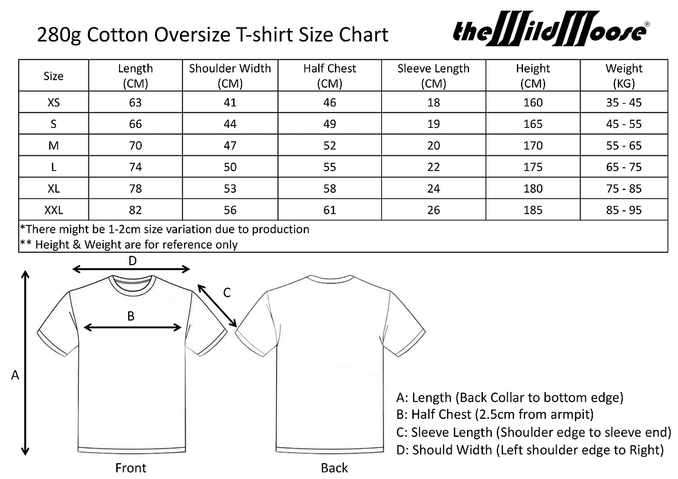 Thumbnail: Unisex 250g Cotton Oversize T-Shirt <Slide & Flip - Slide>