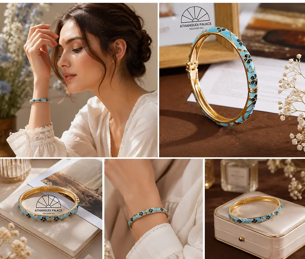 Thumbnail: HER.itage Enamel Bangles and Bracelets