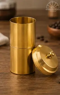Thumbnail: Chettinad Brass Filter Coffee Maker