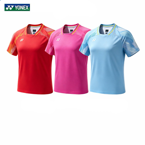 Yonex Training T-Shirt Game Wear Badminton Tennis Breathable Quick