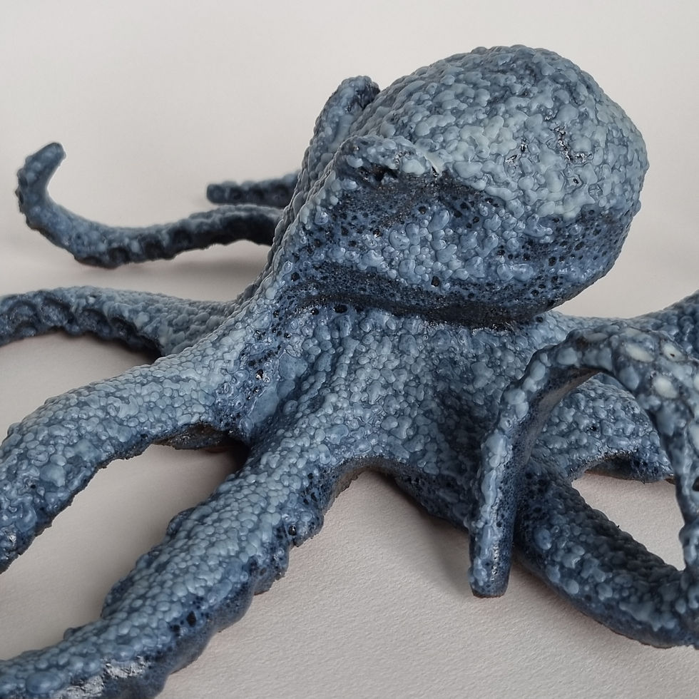 Miniature : Poulpe bleu - blue octopus