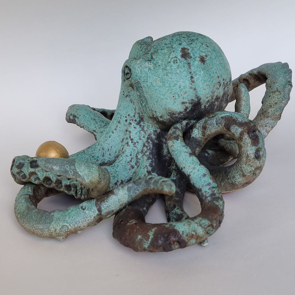 Miniature : Poulpe vert de gris