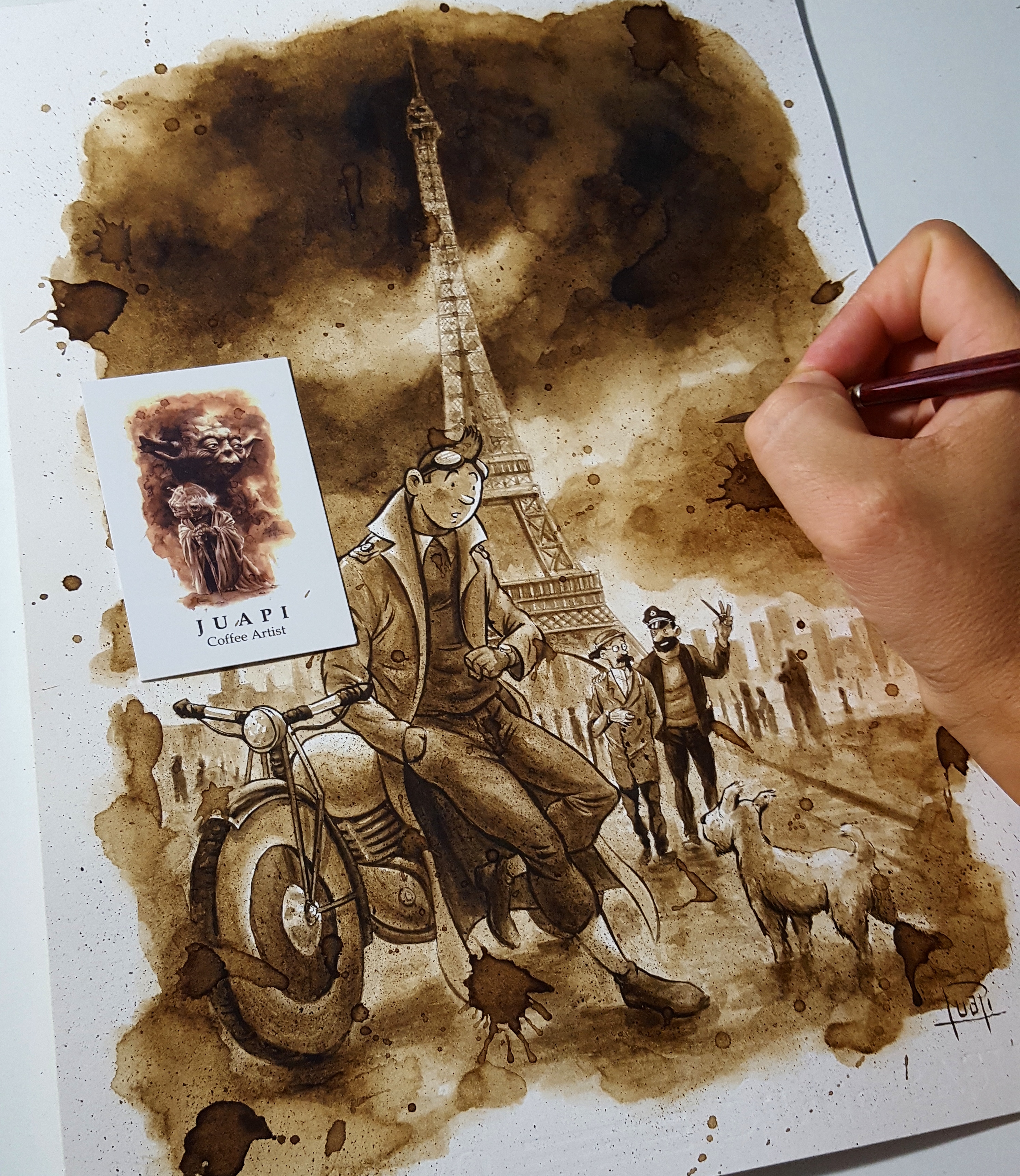 TINTIN EN PARIS