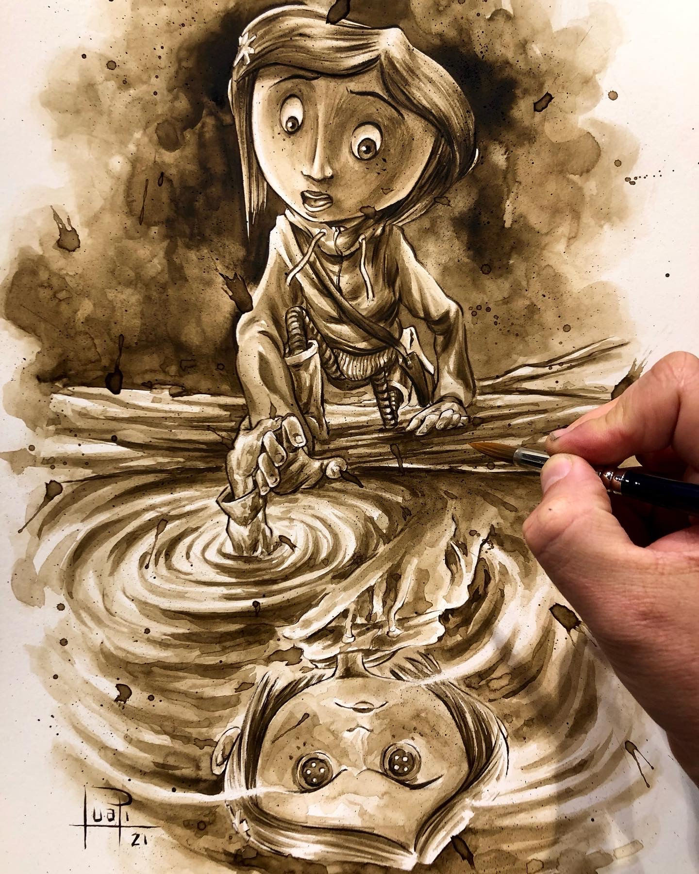 016. Coffee Art Print