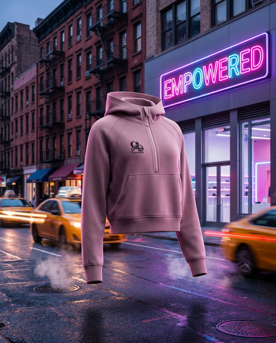 Thumbnail: Glowingly Zip Hoodie