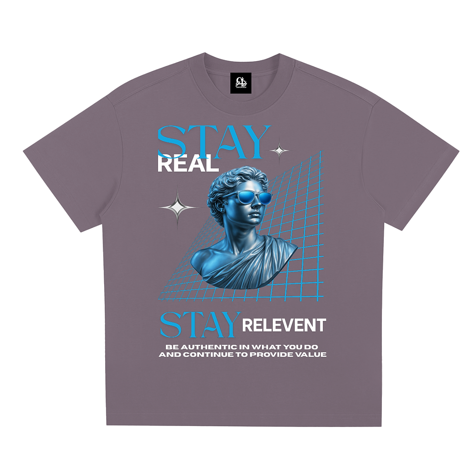Thumbnail: Stay Real Cooling T-Shirt- Blue