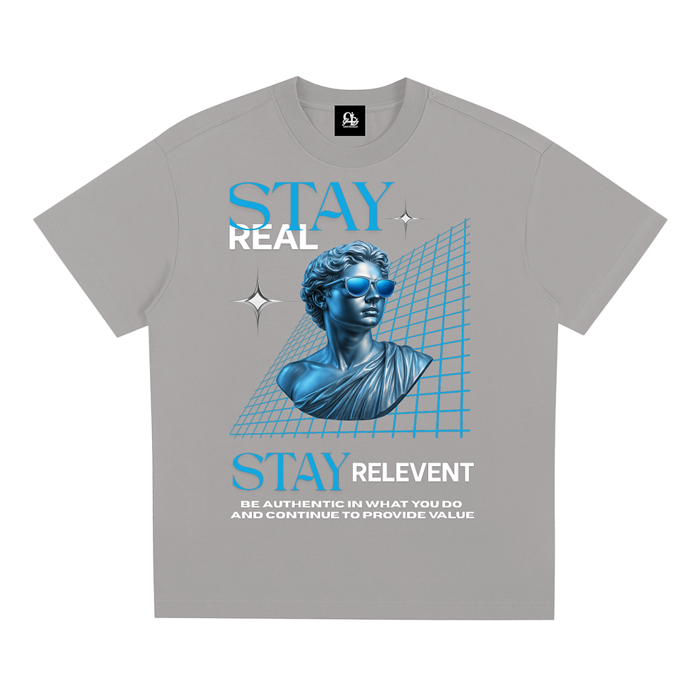 Thumbnail: Stay Real Cooling T-Shirt- Blue