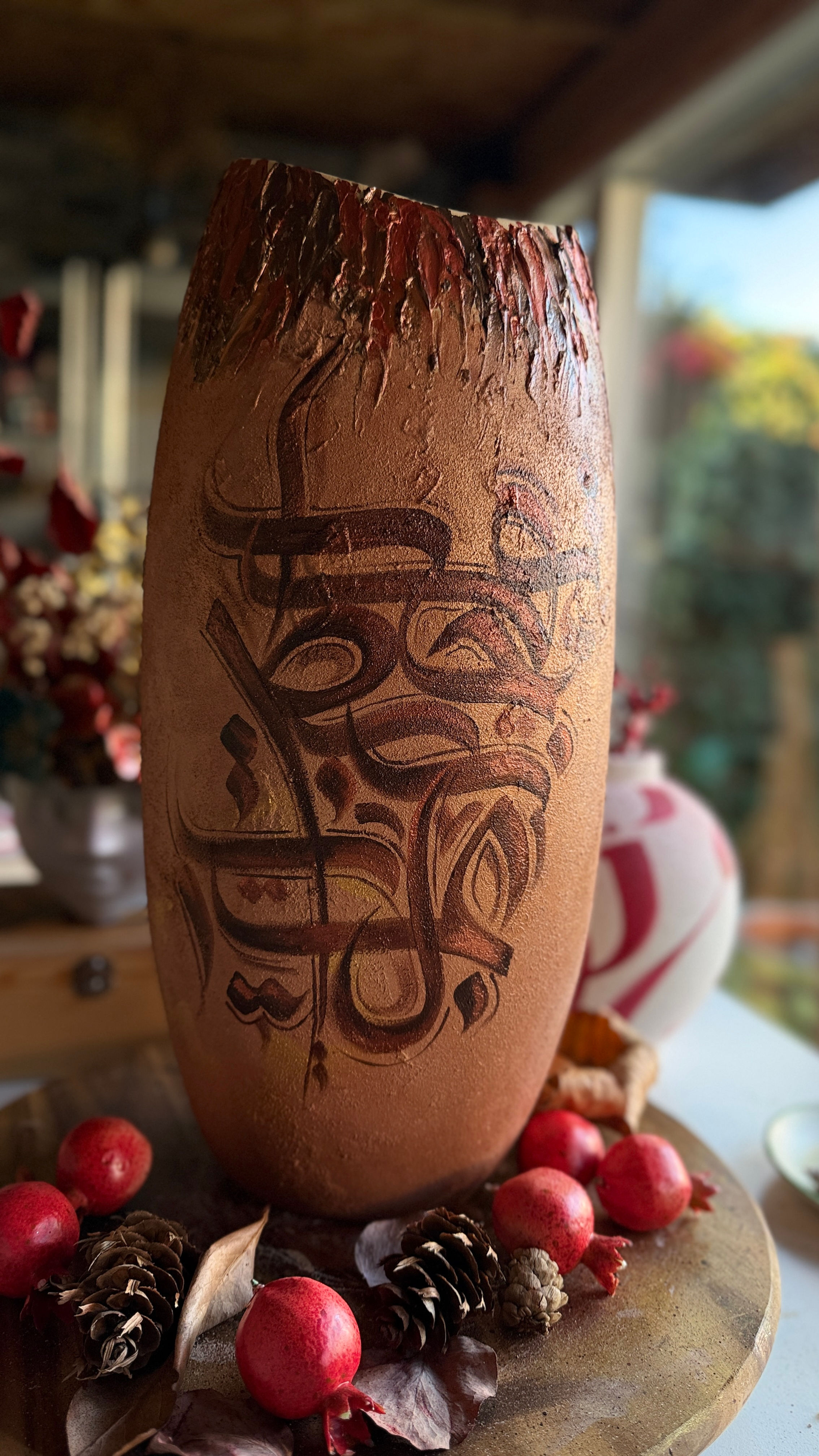  Calligraphed vase / کوزه کالیگرافی