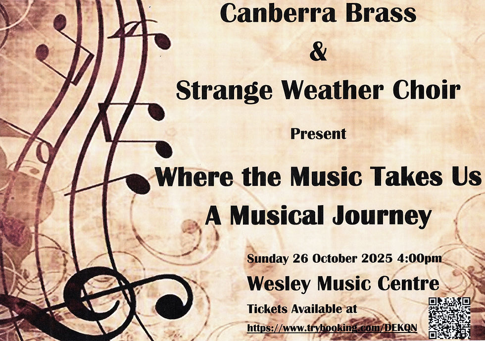 Where the Music Takes Us – A Musical Journey