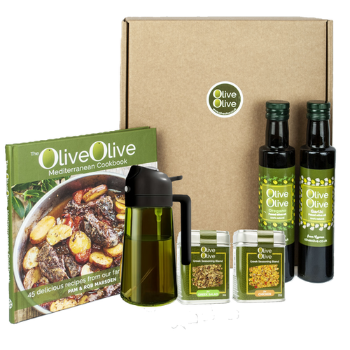 Mediterranean Gift Box - 2 bottles of your choice, Greek