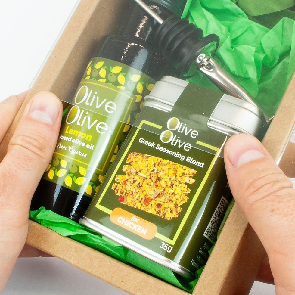Thumbnail: The £10 Gift Box: Any 100ml Bottle + Greek Seasoning Blend