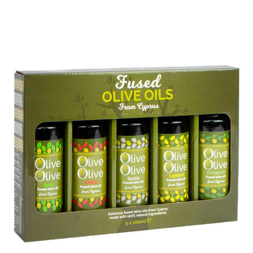 Infused Olive Oil Gift Box | 5 x 100ml Pack | OliveOlive Online Shop