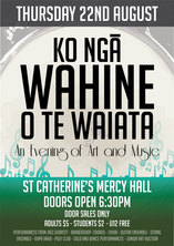 Ko Ngā Wahine O Te Waiata - SCC Arts Evening 2019