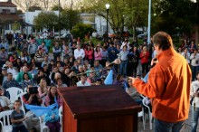Bordet en Los Charrúas: “Vamos a intensificar la presencia en cada pueblo entrerriano”