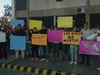 Intento de violación a una menor, marchan familiares y vecinos de Federación.