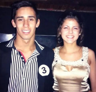 FIESTA DE LOS ESTUDIANTES; FEDERICO COMBIS ES EL REY Y PAULA BURNA LA REINA