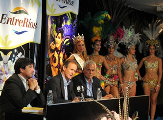 Se realizó en Buenos Aires el lanzamiento de la temporada de carnavales en Entre Ríos.