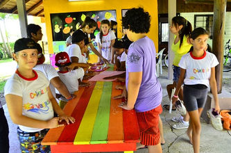Actividades en la Colonia de Vacaciones Municipal
“Buscamos fomentar la creatividad en los niños” co