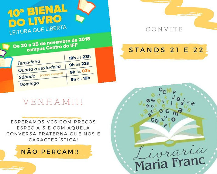 CCMF marca presença na Bienal do Livro em Campos dos Goytacazes