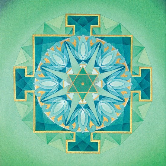 mercury, yantra, mandala, symbol, gemini, virgo, mercury art