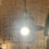 Miniatura: Lampadario piatto in metallo brunito striato "Capito"