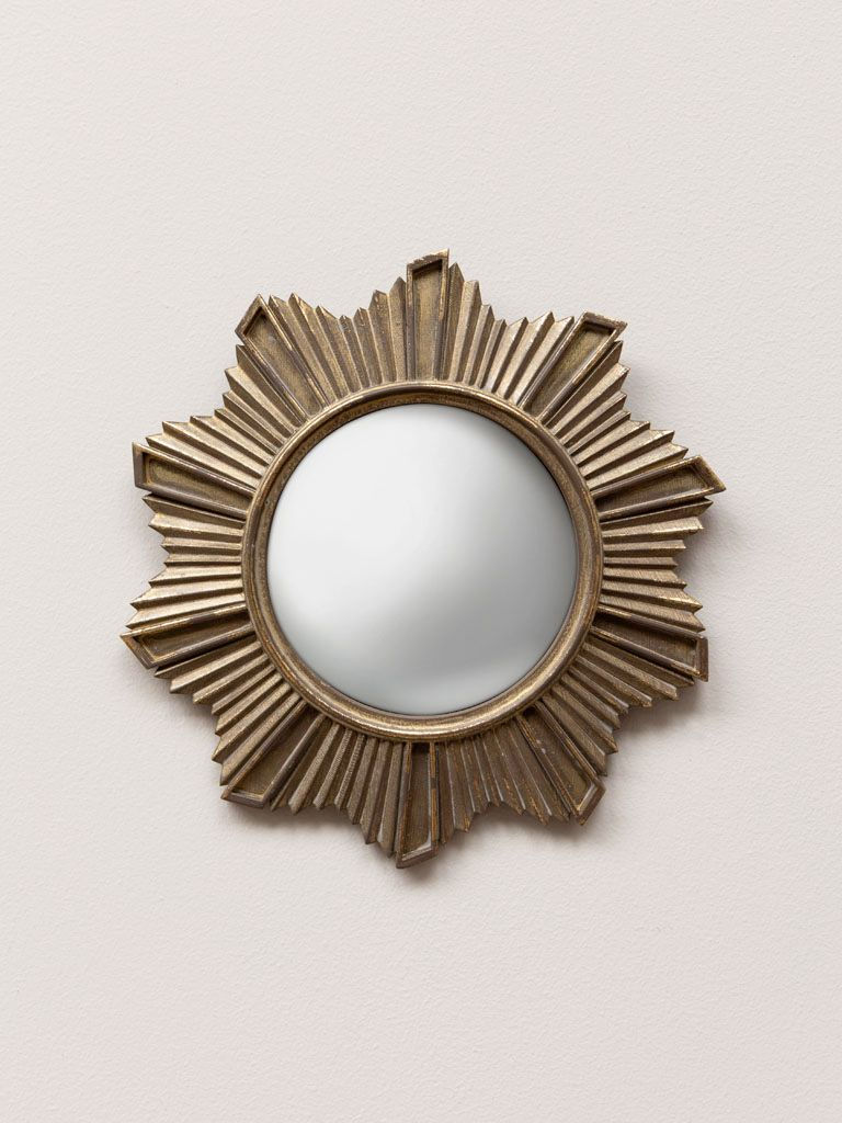 Specchio convesso raggi scavati