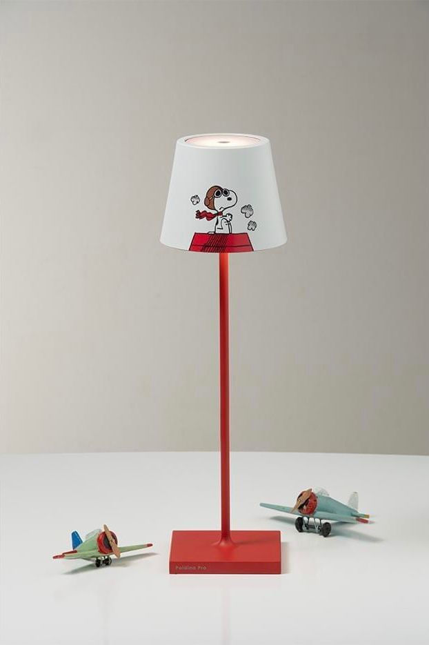 LAMPADA DA TAVOLO POLDINA X PEANUTS - AVIATOR