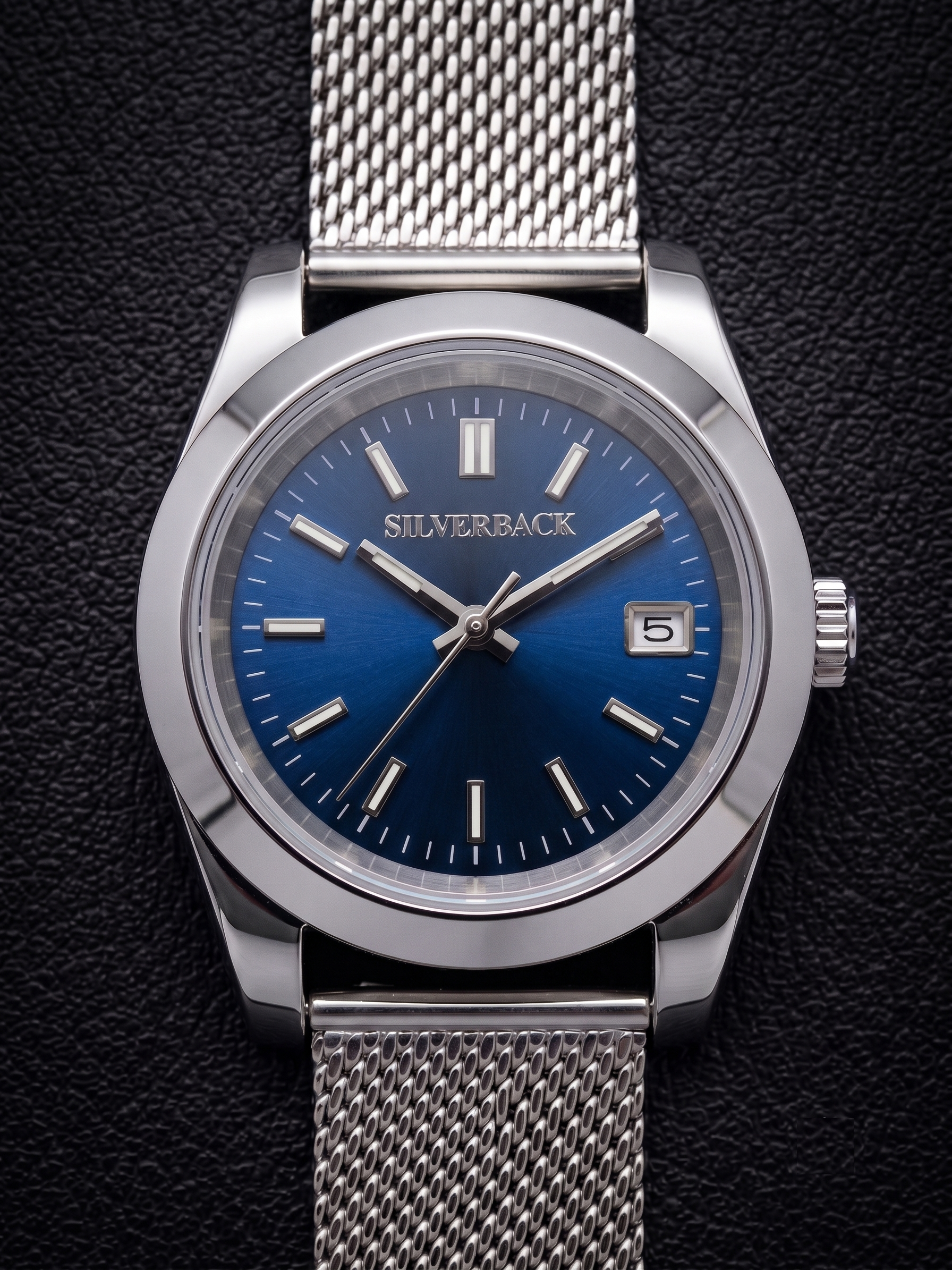 Silverback Classic II Automatic Date 40mm, Blue Dial