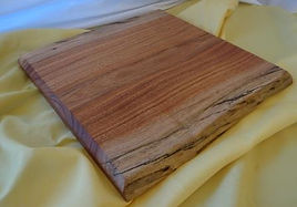 Solid Slab Chopping Block with natural edge