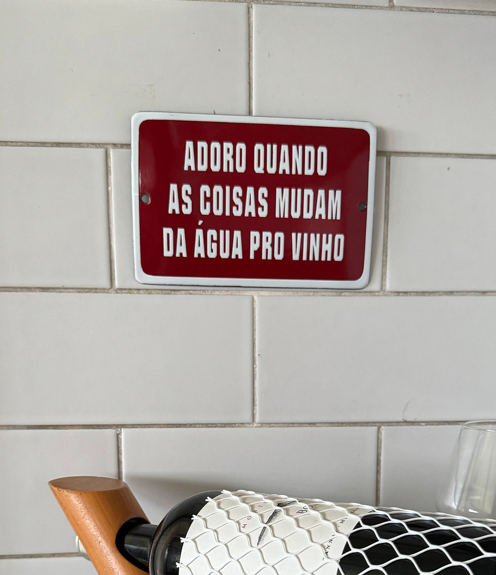 Miniatura: Da água pro vinho