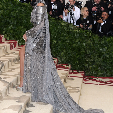 Exclusive: Zendaya Channels Joan of Arc in Custom Versace at 2018 Met Gala