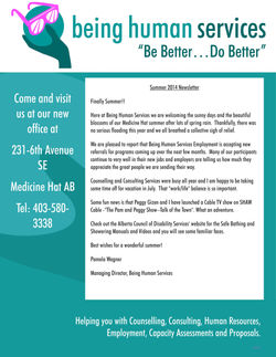 2014 Summer Newsletter